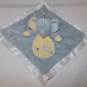 Douglas Baby Lil Snugglers Joey Gray Yellow Elephant bird Security Blanket Lovey